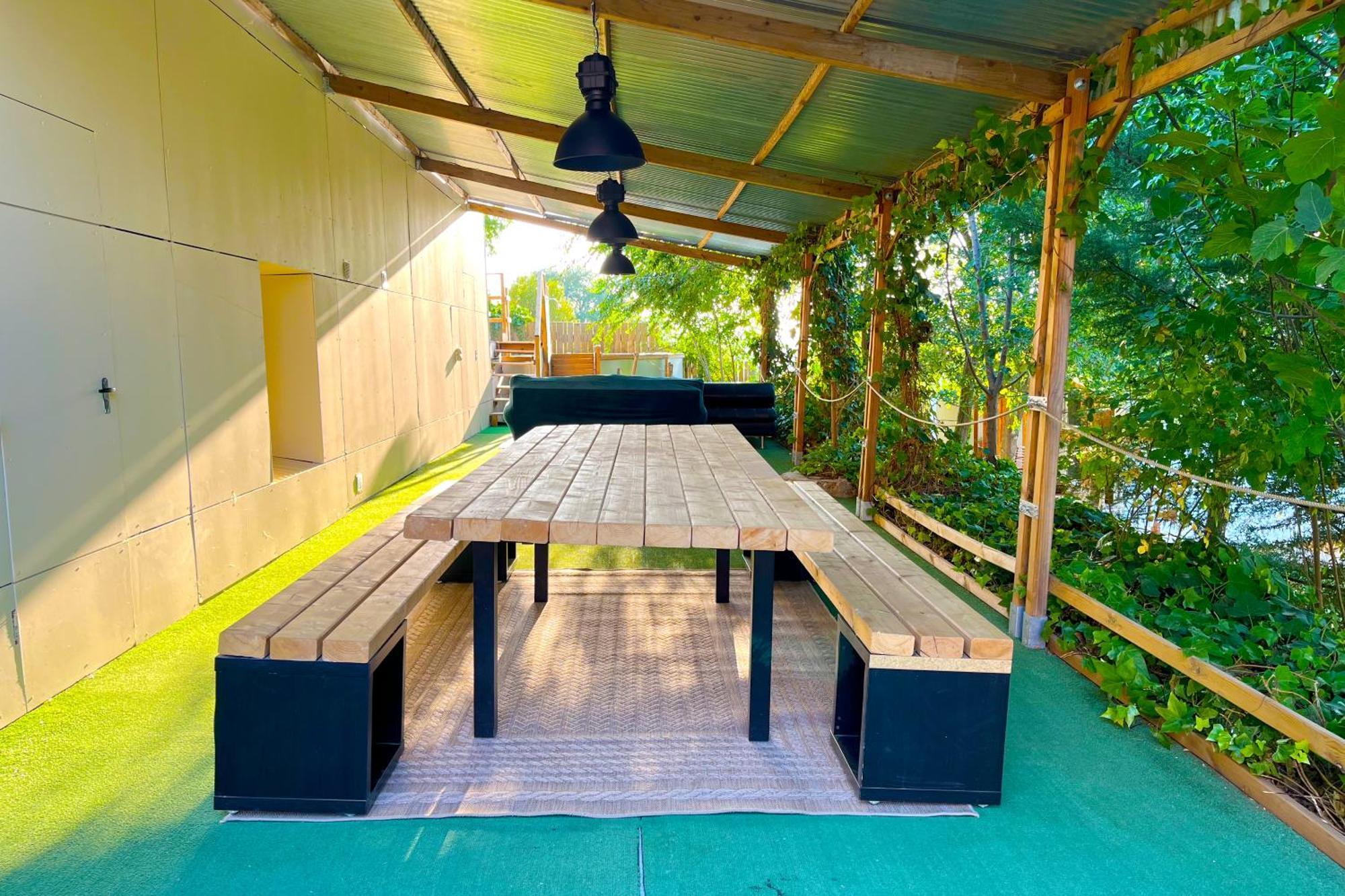 Fee4Me Cabin With Pool And Garden San Martin De La Vega Ngoại thất bức ảnh