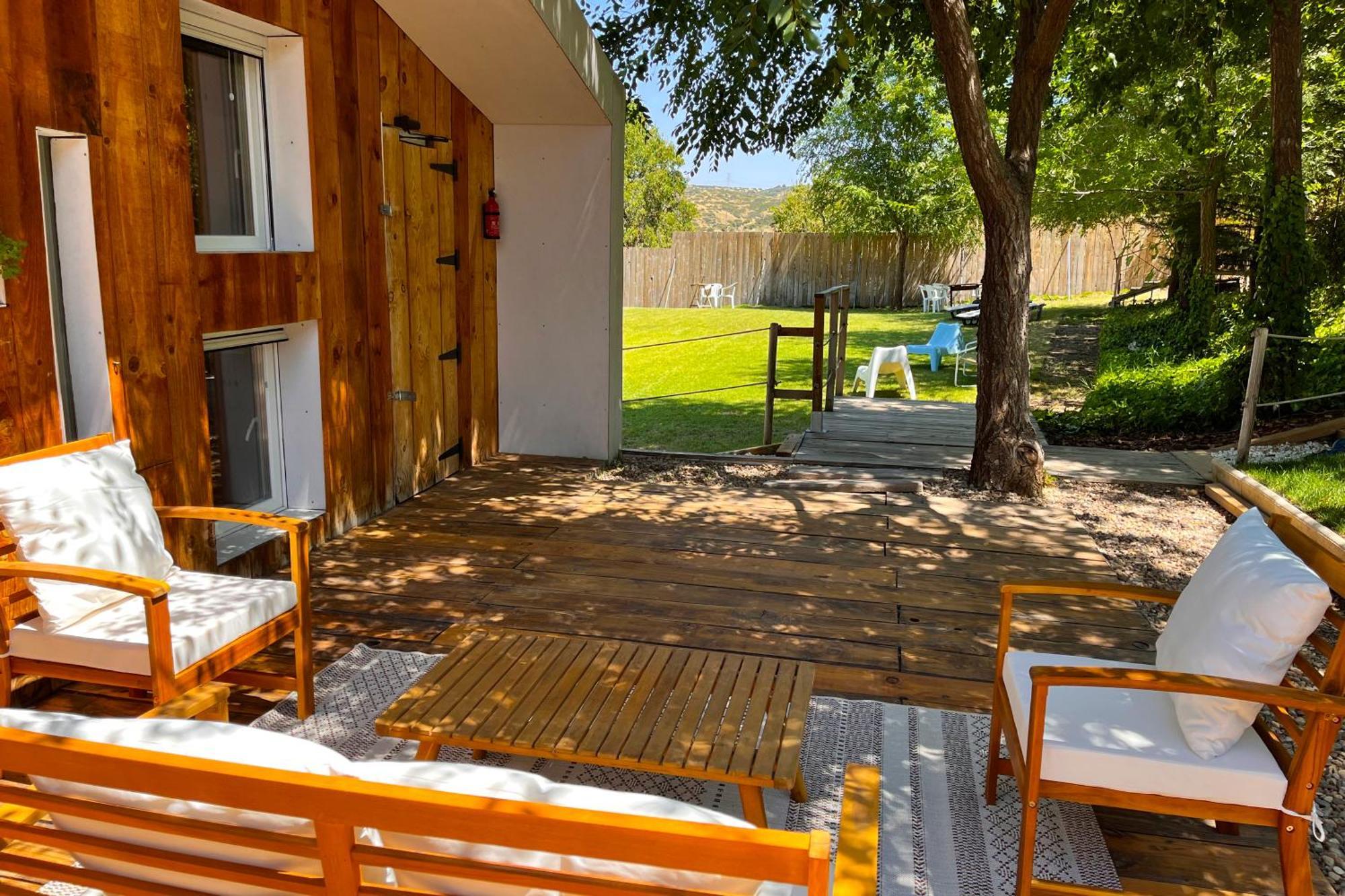 Fee4Me Cabin With Pool And Garden San Martin De La Vega Ngoại thất bức ảnh